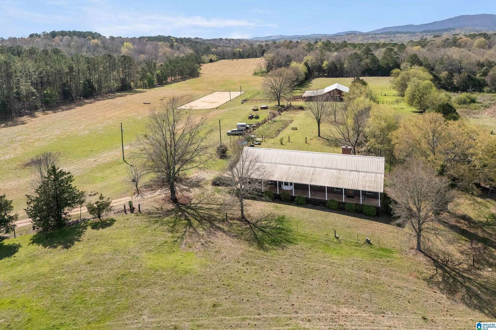 60 Acres of Agricultural Land with Home for Sale in Talladega, Alabama