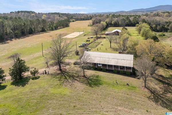 60 Acres of Agricultural Land with Home for Sale in Talladega, Alabama