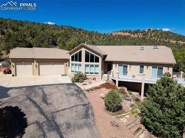 5 Acres of Land with Home for Sale in Colorado Springs, Colorado