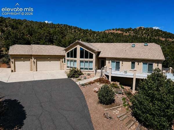 5 Acres of Land with Home for Sale in Colorado Springs, Colorado