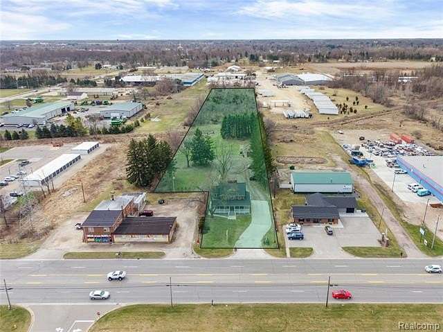 4.28 Acres of Improved Commercial Land for Sale in Owosso, Michigan