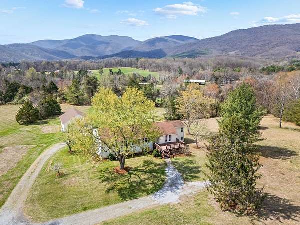 5 Acres of Land with Home for Sale in Afton, Virginia