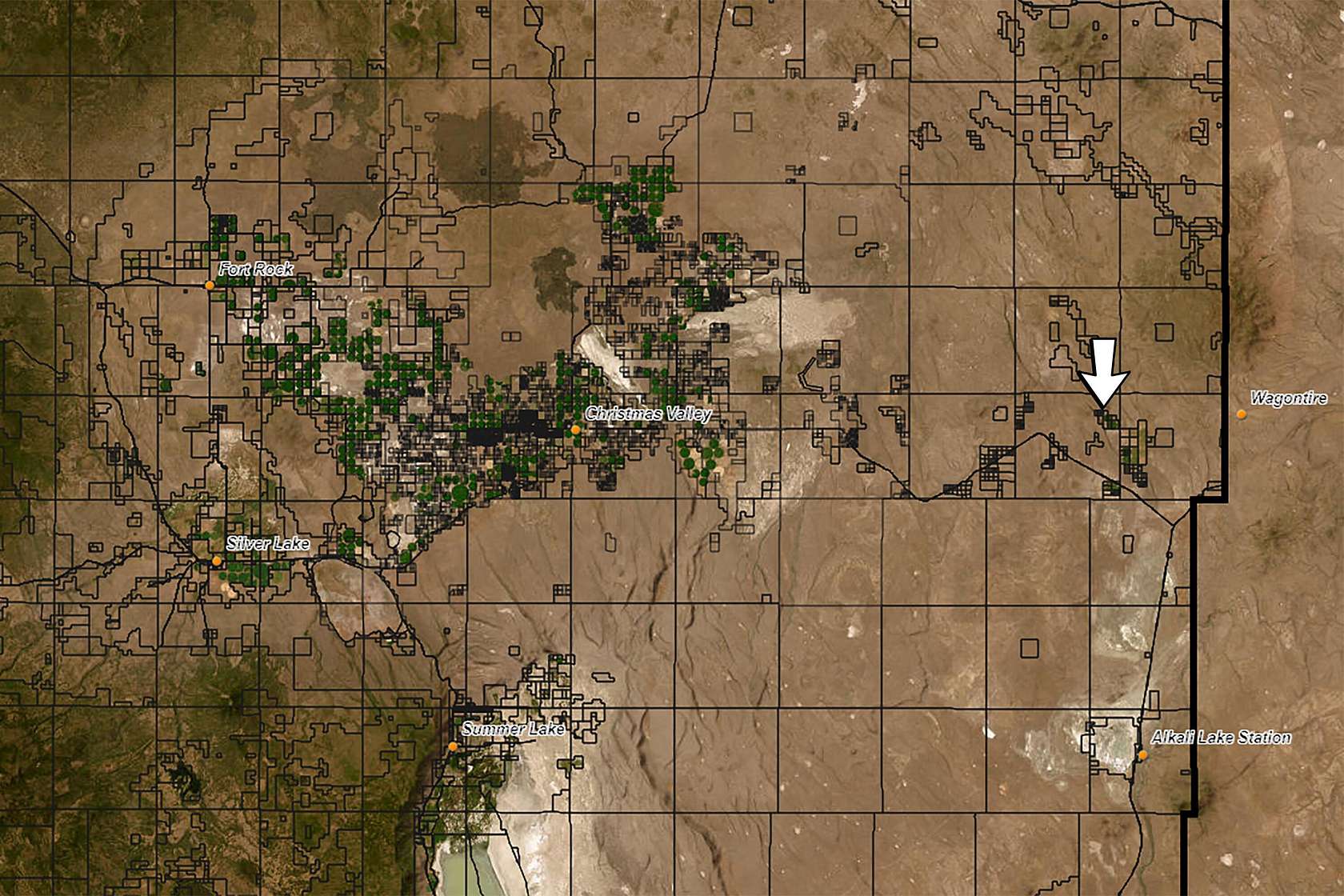 20 Acres of Recreational Land for Sale in Christmas Valley, Oregon