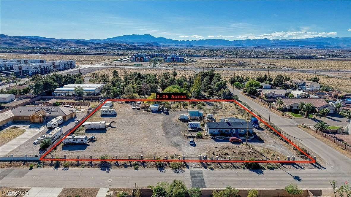 2 Acres of Land with Home for Sale in Las Vegas, Nevada