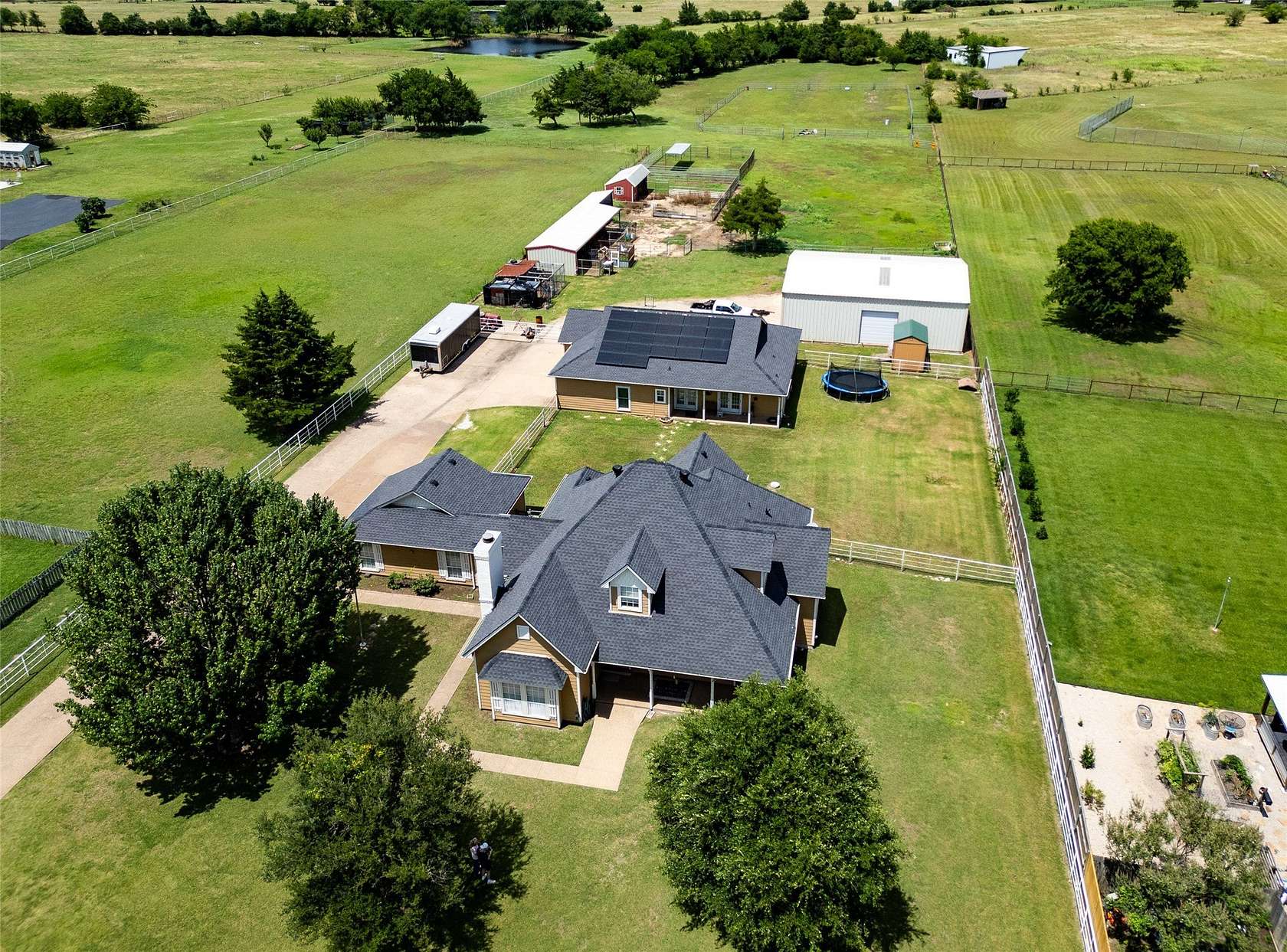 5 Acres of Land with Home for Sale in Midlothian, Texas