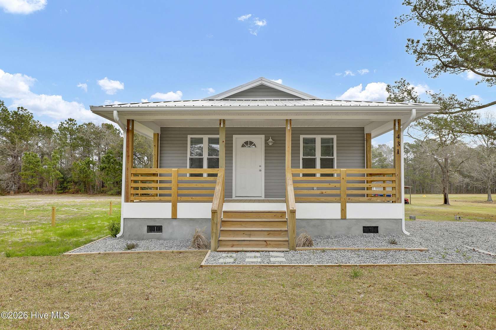 1.67 Acres of Land with Home for Sale in Holly Ridge, North Carolina