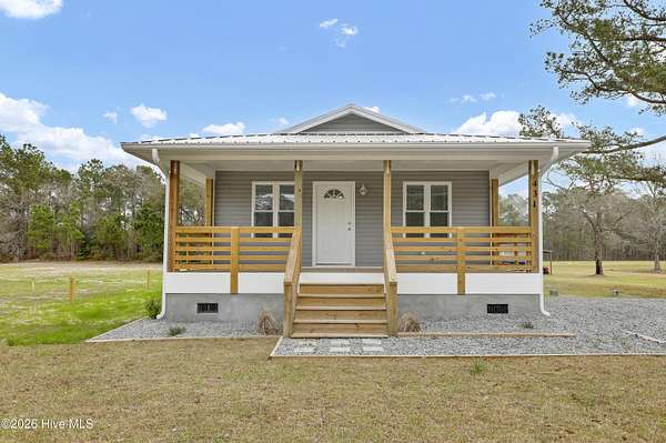 1.67 Acres of Land with Home for Sale in Holly Ridge, North Carolina