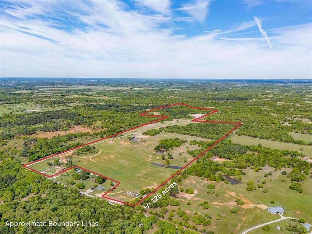 126 Acres of Land with Home for Sale in Alvord, Texas