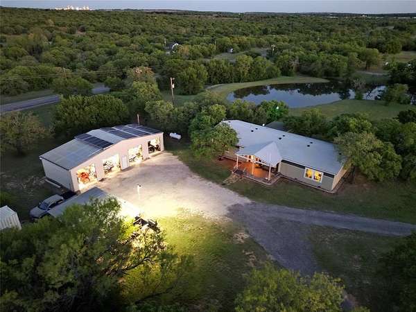 70.7 Acres of Land with Home for Sale in Jacksboro, Texas
