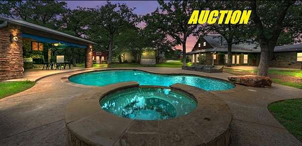 29.3 Acres of Land with Home for Sale in Mineral Wells, Texas