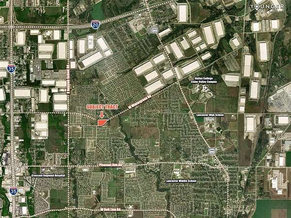 6.43 Acres of Land for Sale in Lancaster, Texas