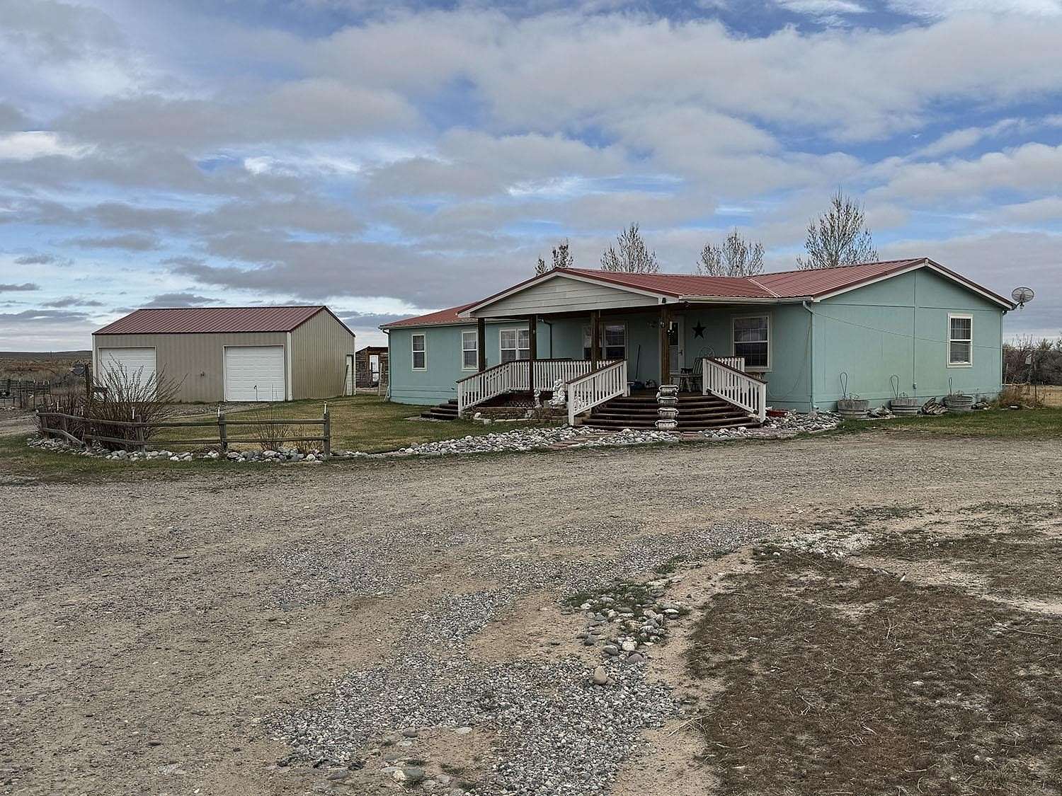 9 Acres of Land with Home for Sale in Riverton, Wyoming