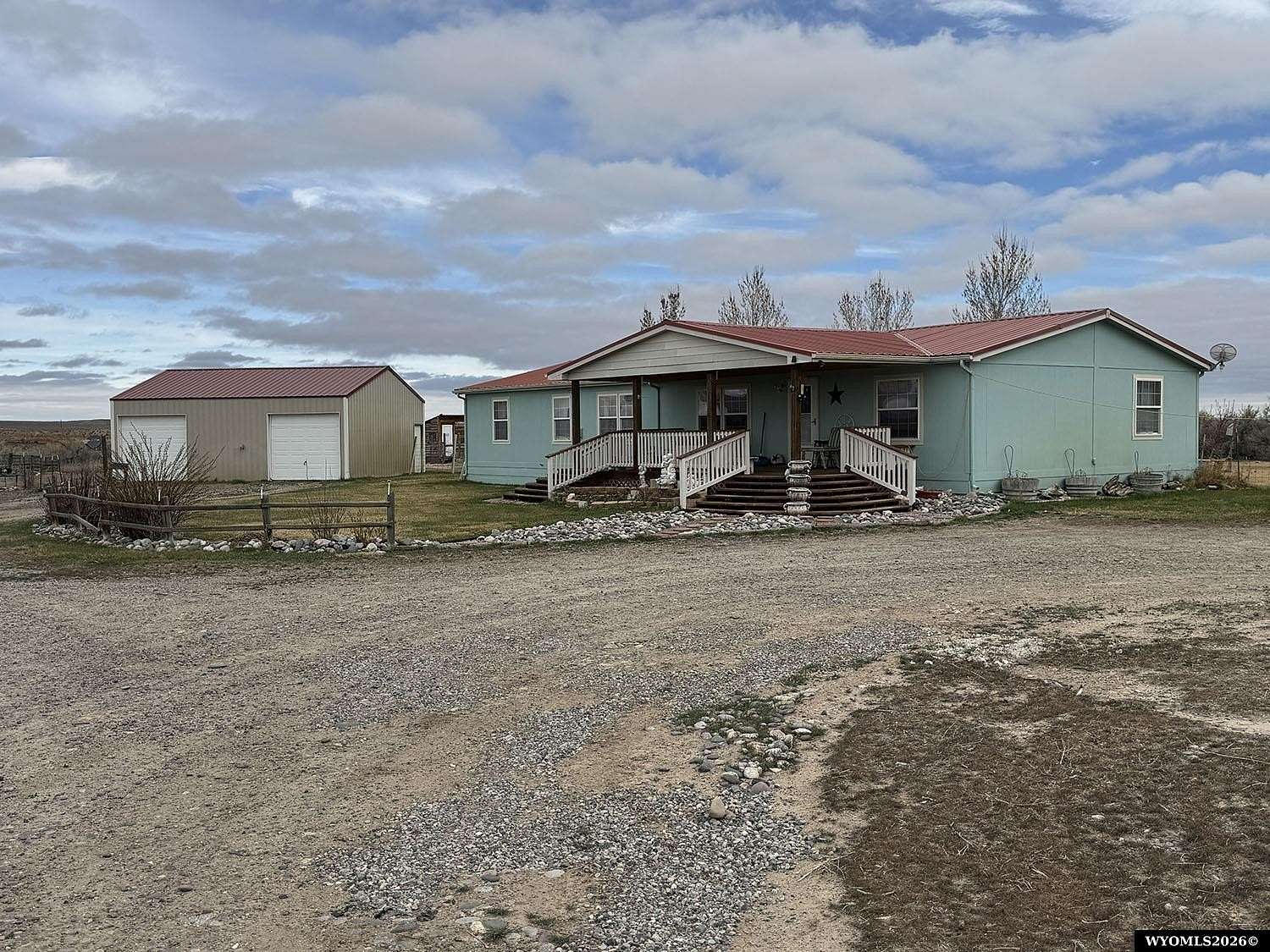 9 Acres of Land with Home for Sale in Riverton, Wyoming