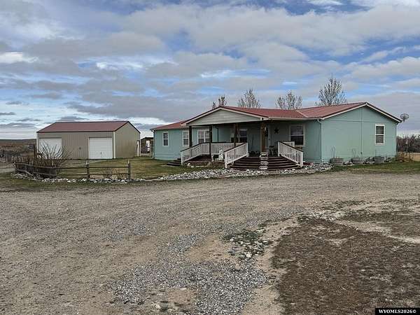 9 Acres of Land with Home for Sale in Riverton, Wyoming