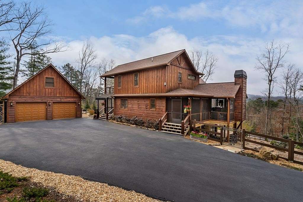 1.85 Acres of Land with Home for Sale in Morganton, Georgia