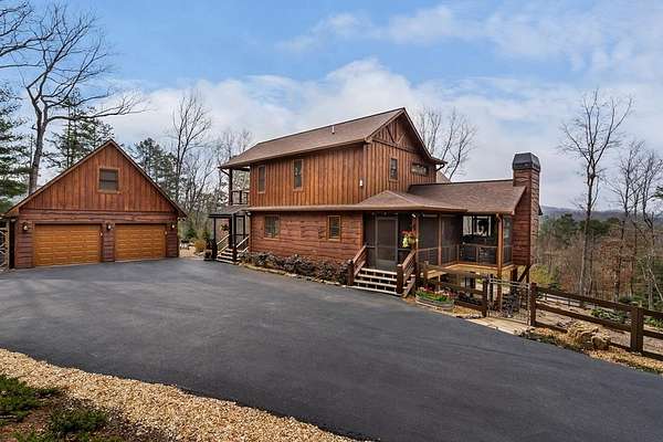 1.85 Acres of Land with Home for Sale in Morganton, Georgia