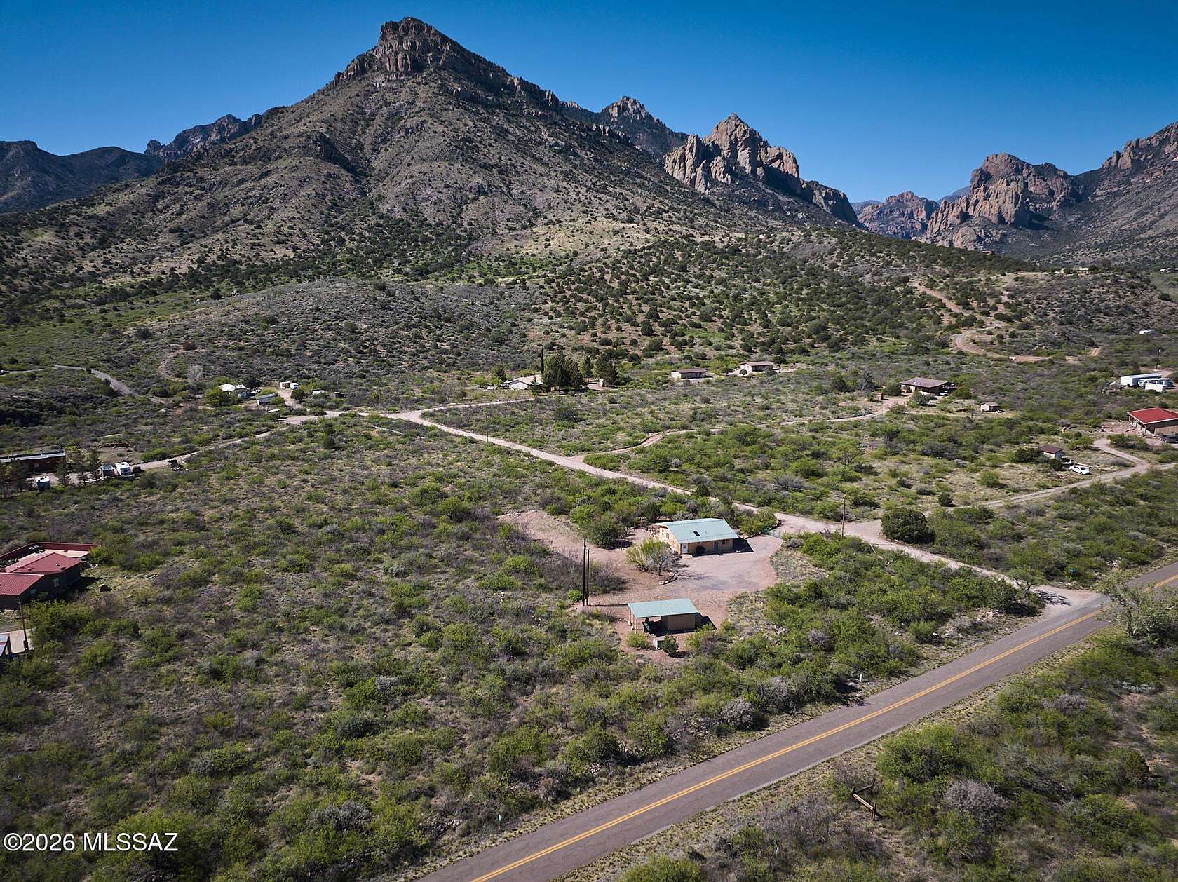 4.3 Acres of Land with Home for Sale in Portal, Arizona