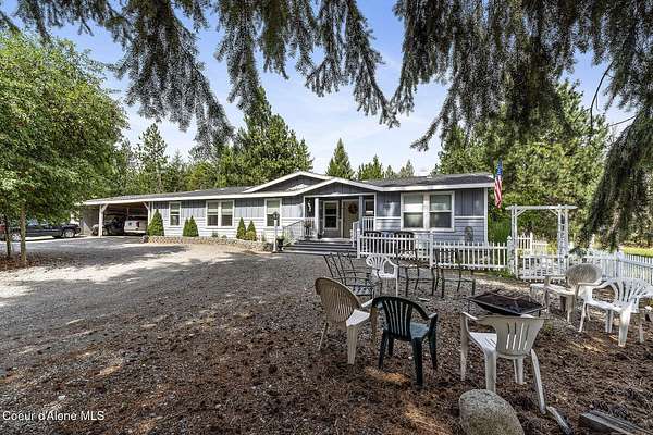 3.82 Acres of Land with Home for Sale in Rathdrum, Idaho