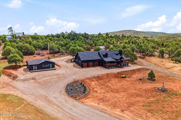 2.5 Acres of Land with Home for Sale in Show Low, Arizona