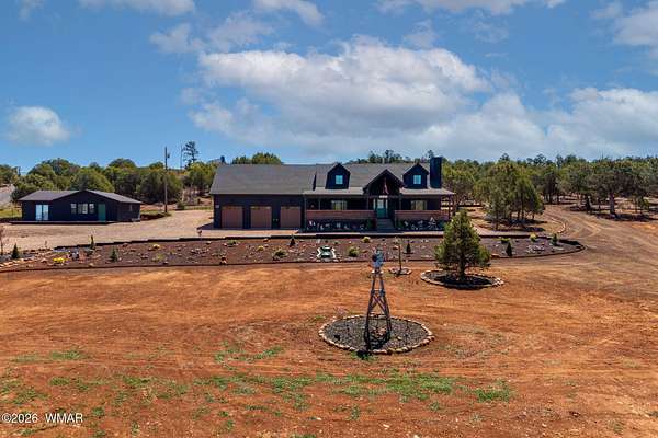 2.5 Acres of Land with Home for Sale in Show Low, Arizona