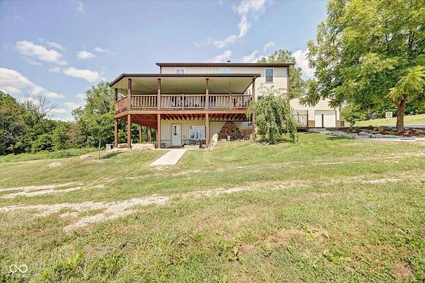 35.6 Acres of Land with Home for Sale in Gosport, Indiana