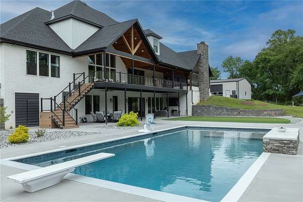 10.4 Acres of Land with Home for Sale in Fayetteville, Arkansas