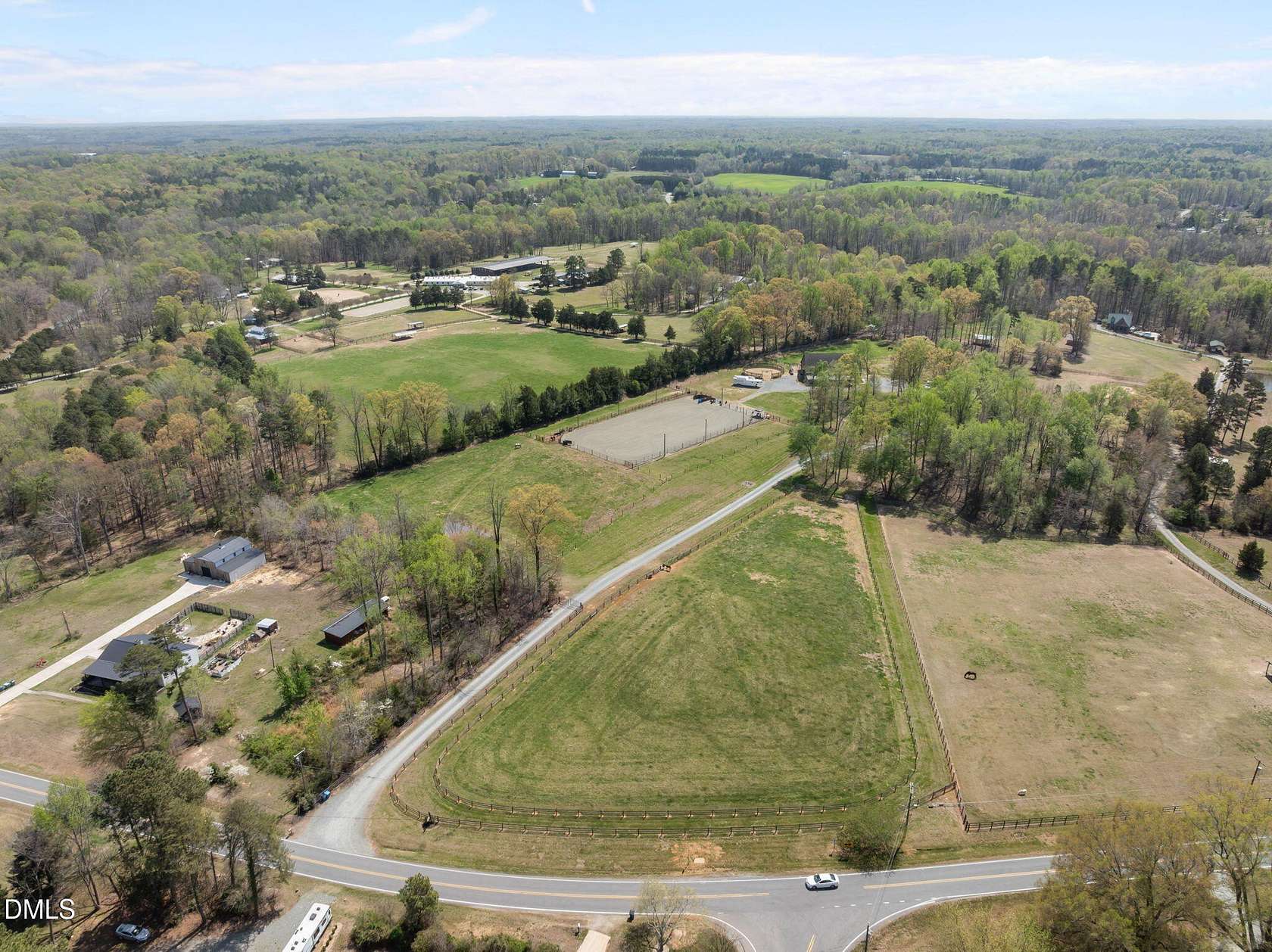 13.7 Acres of Land with Home for Sale in Greensboro, North Carolina