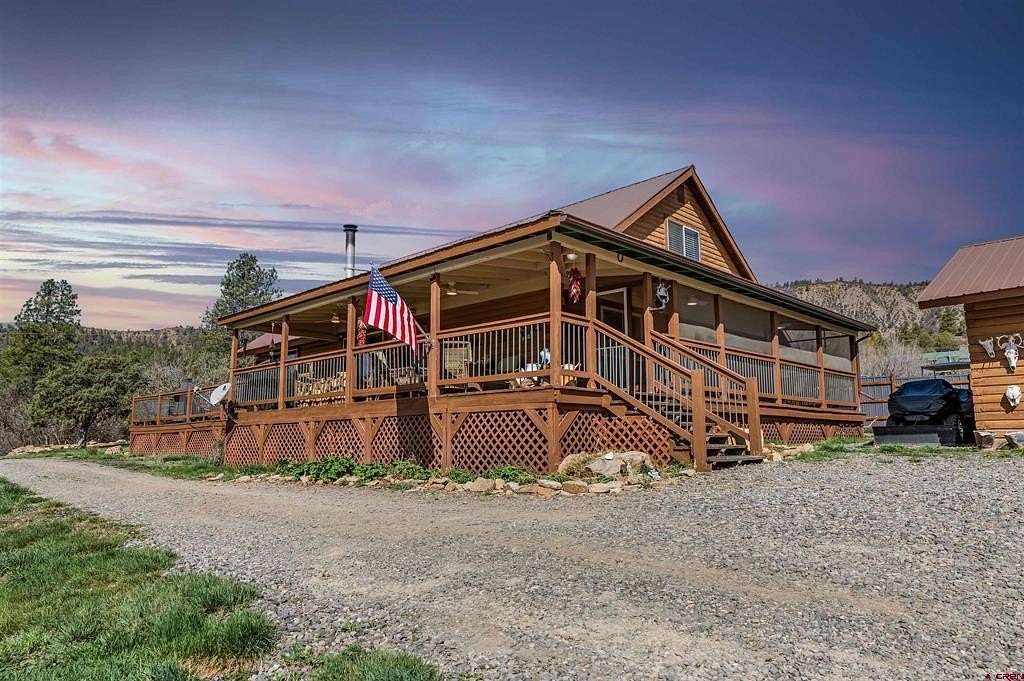 1.6 Acres of Land with Home for Sale in Pagosa Springs, Colorado