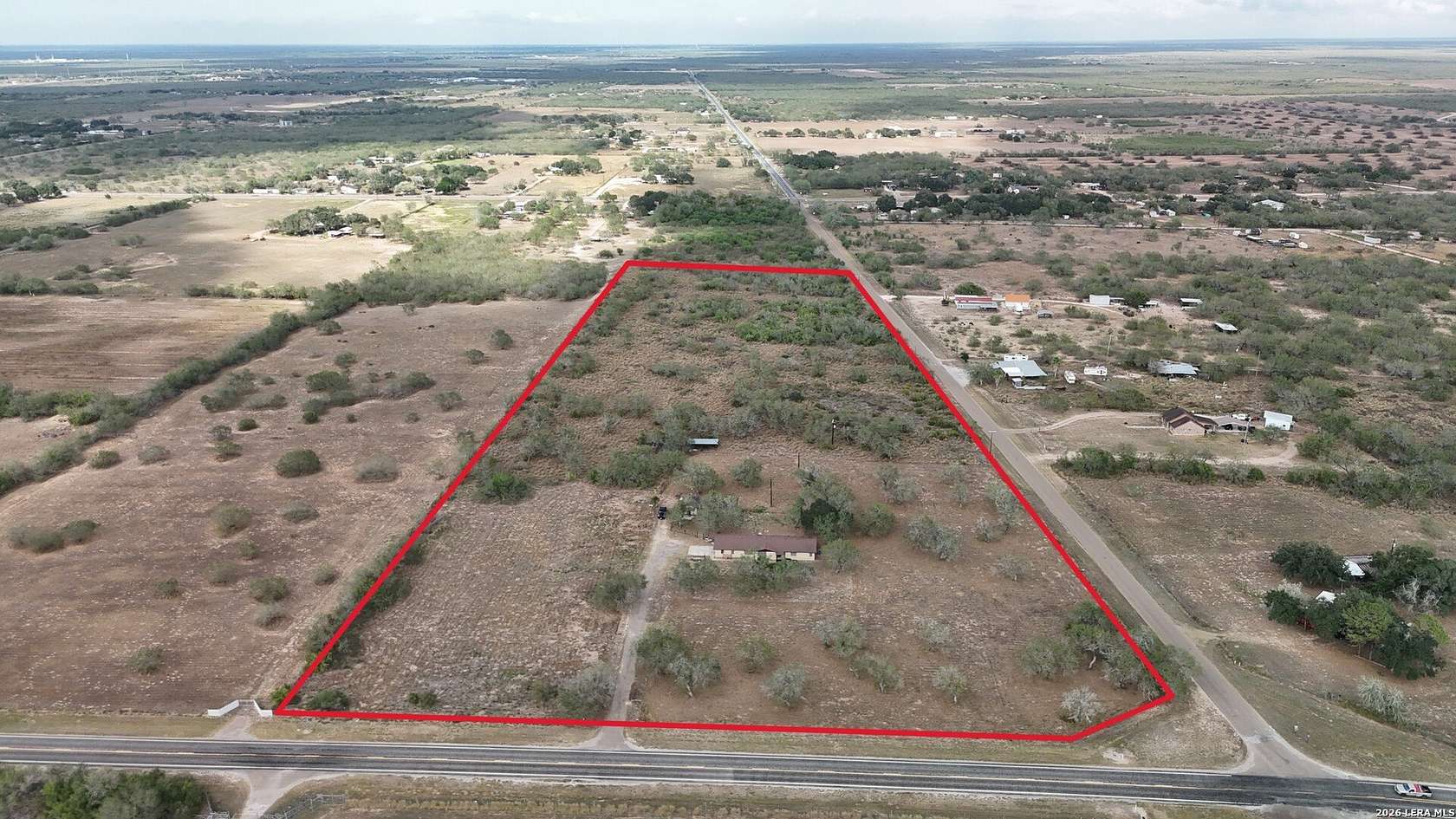 3 Acres of Land with Home for Sale in Falfurrias, Texas
