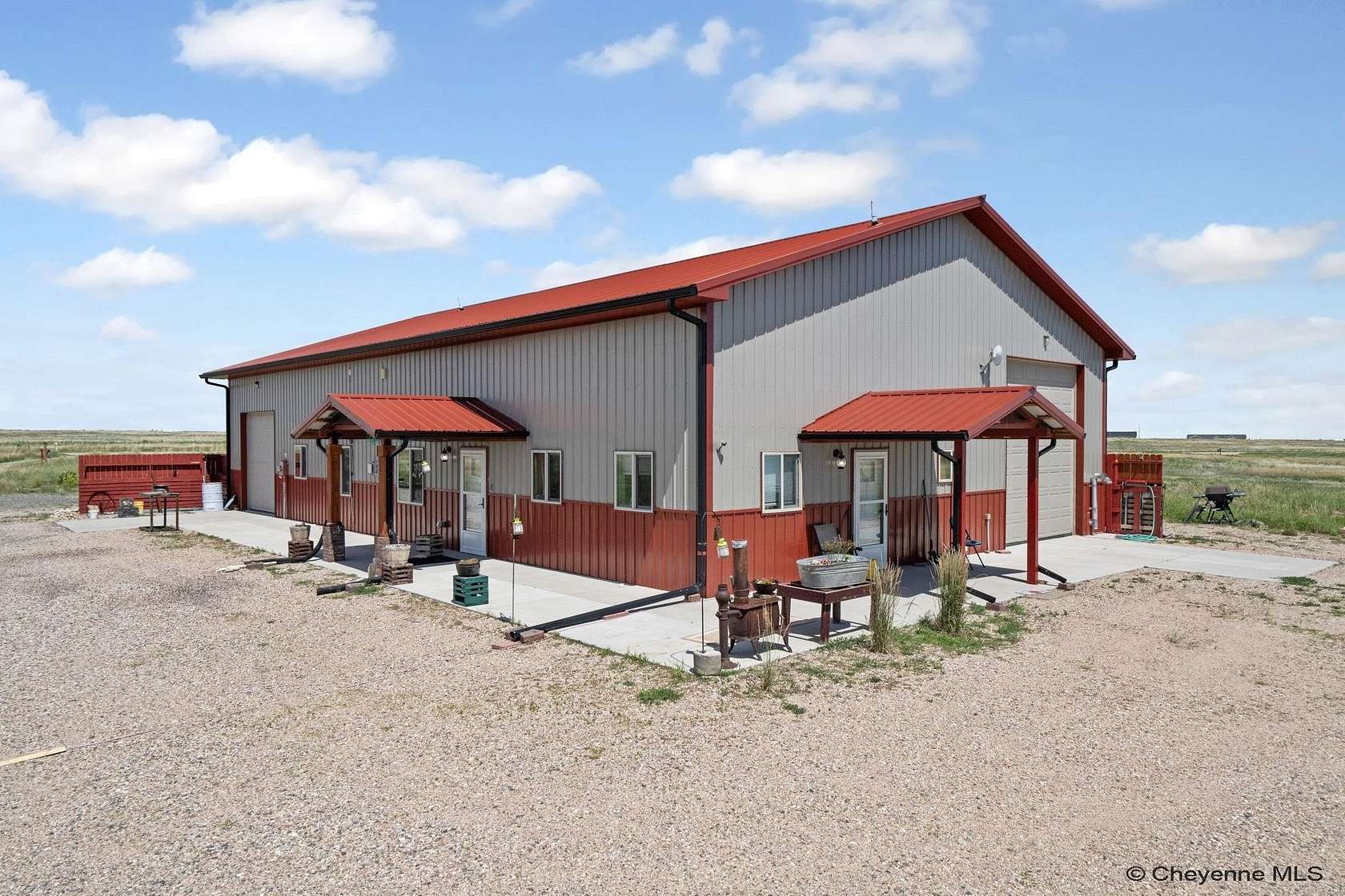 8.85 Acres of Land with Home for Sale in Cheyenne, Wyoming