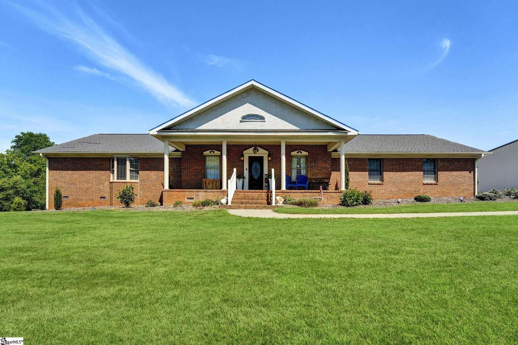 7.36 Acres of Land with Home for Sale in Greer, South Carolina