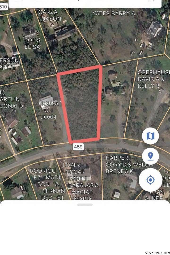 0.83 Acres of Residential Land for Sale in Hondo, Texas