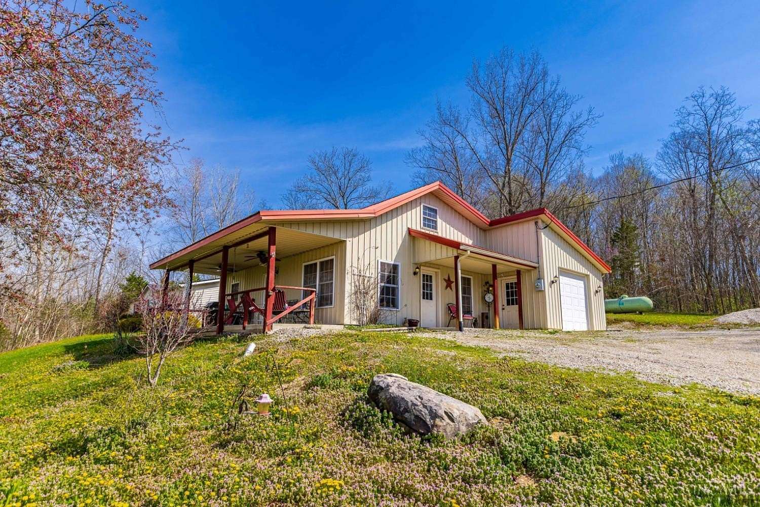27.4 Acres of Land with Home for Sale in Peebles, Ohio