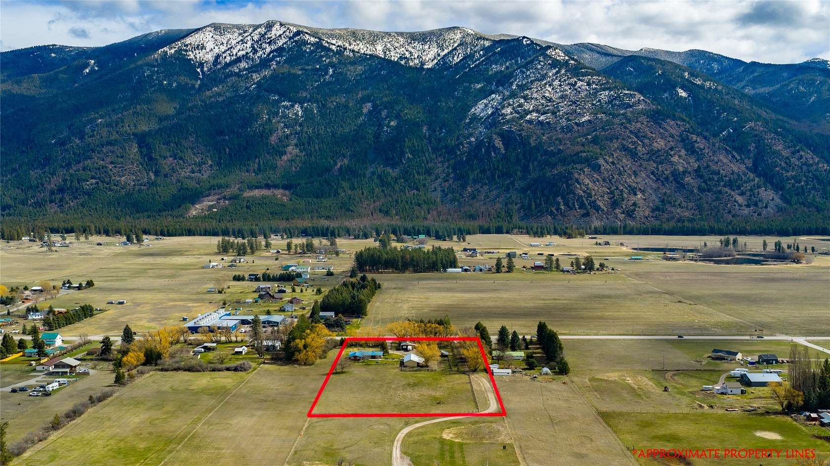 4.82 Acres of Land with Home for Sale in Columbia Falls, Montana