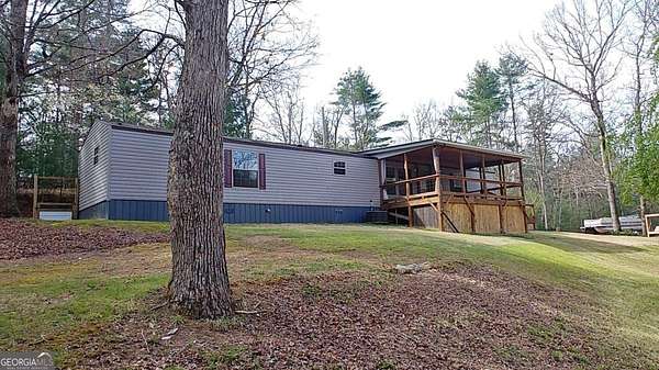 4 Acres of Land with Home for Sale in Morganton, Georgia