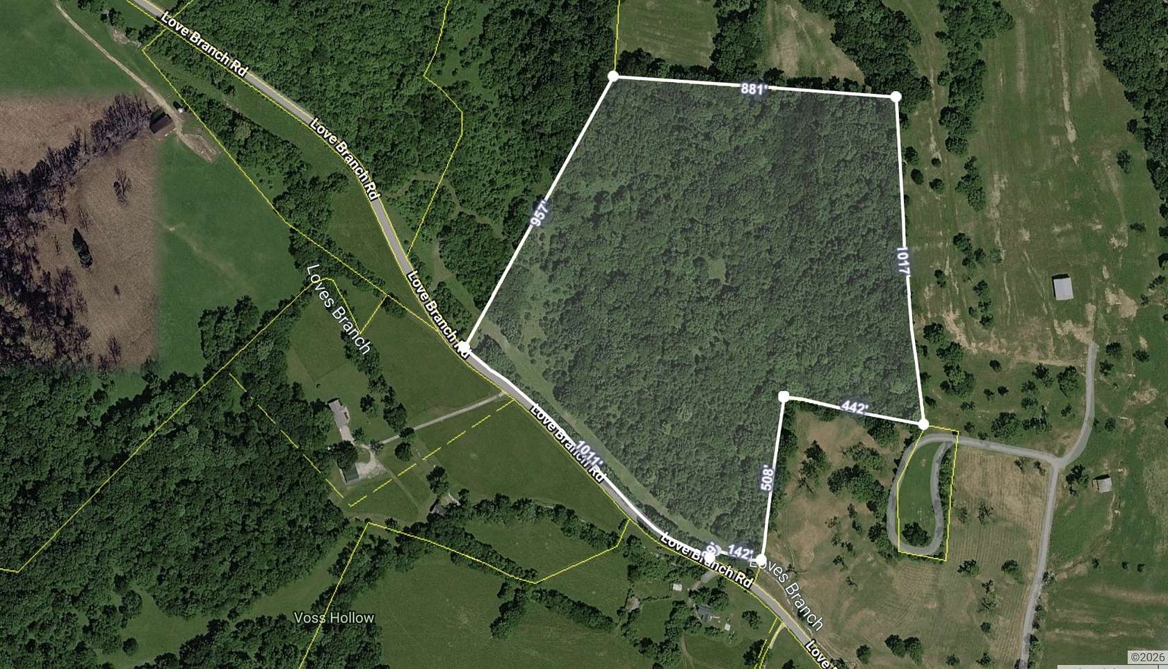 33.2 Acres of Land for Sale in Hampshire, Tennessee