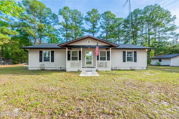 1.87 Acres of Land with Home for Sale in Lake Butler, Florida