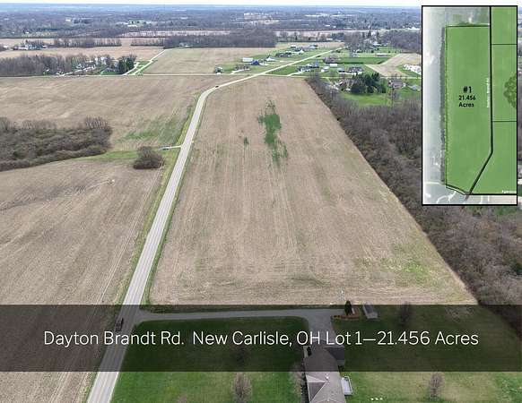 93.3 Acres of Land for Sale in New Carlisle, Ohio