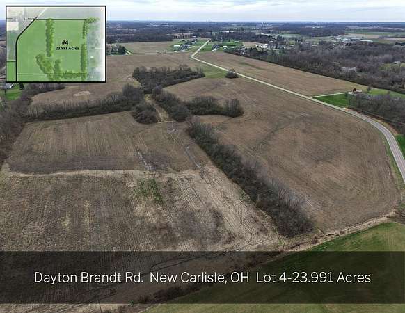 24 Acres of Land for Sale in New Carlisle, Ohio