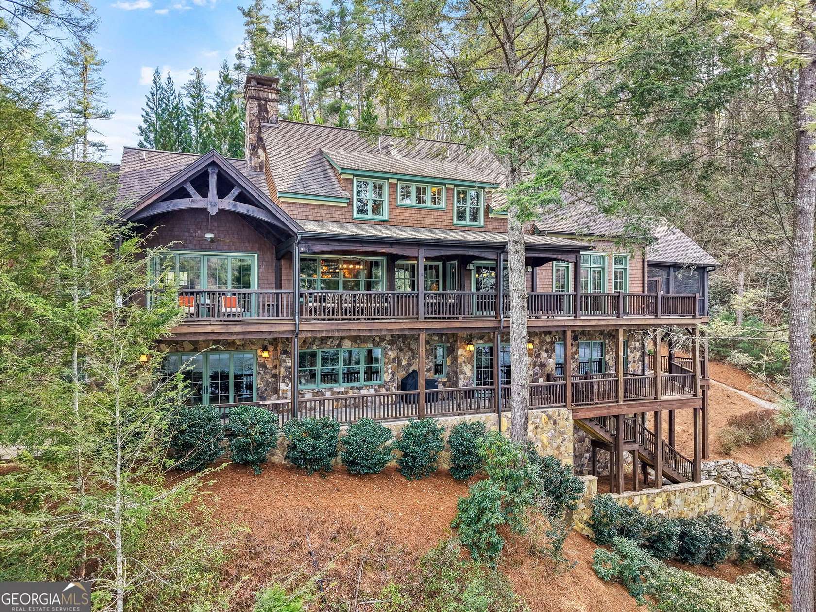 2.47 Acres of Land with Home for Sale in Lakemont, Georgia