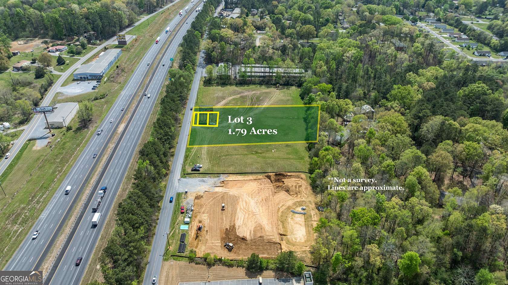 1.79 Acres of Commercial Land for Sale in Calhoun, Georgia