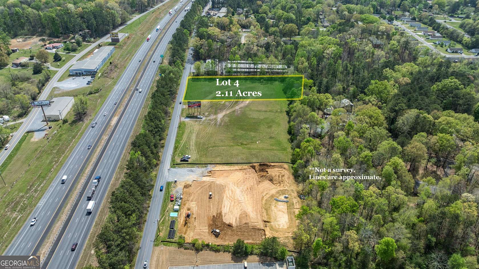 2.1 Acres of Commercial Land for Sale in Calhoun, Georgia