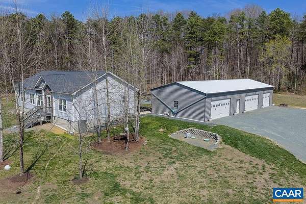 4.57 Acres of Land with Home for Sale in Louisa, Virginia