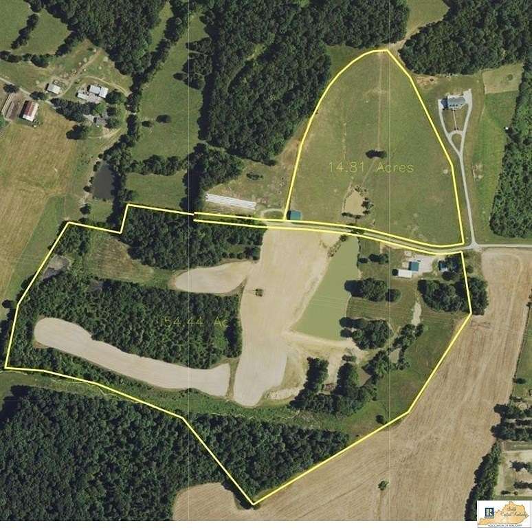 69.3 Acres of Agricultural Land for Sale in Summer Shade, Kentucky