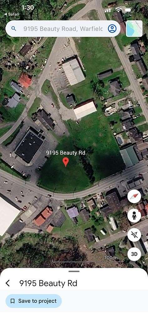 0.95 Acres of Commercial Land for Sale in Warfield, Kentucky