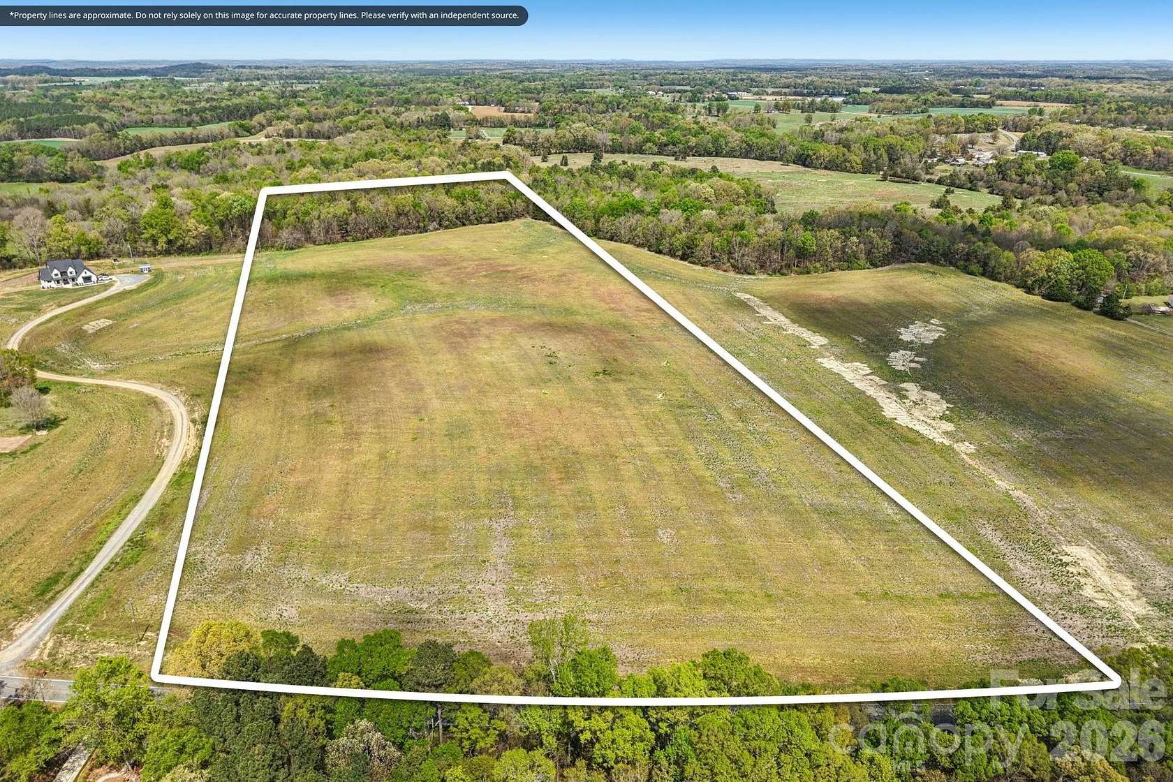 23 Acres of Agricultural & Residential Land for Sale in Peachland, North Carolina