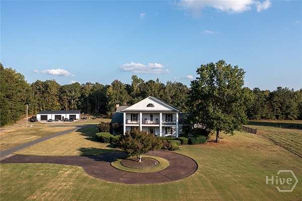 35.4 Acres of Agricultural Land with Home for Sale in Colbert, Georgia