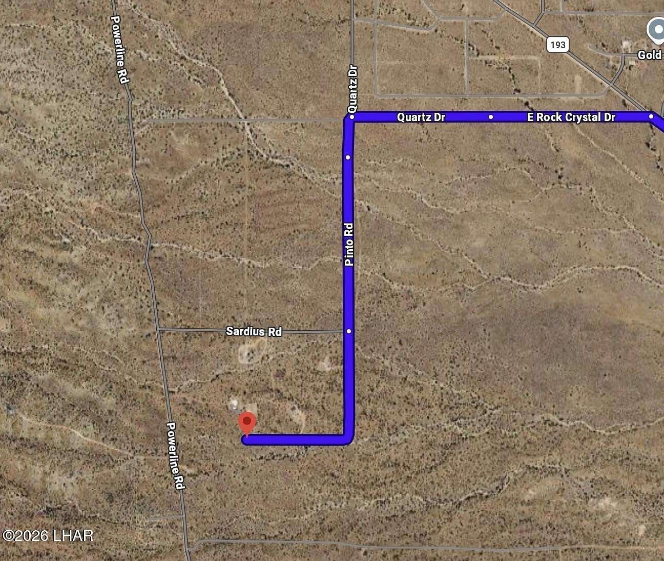 15.3 Acres of Land for Sale in Kingman, Arizona