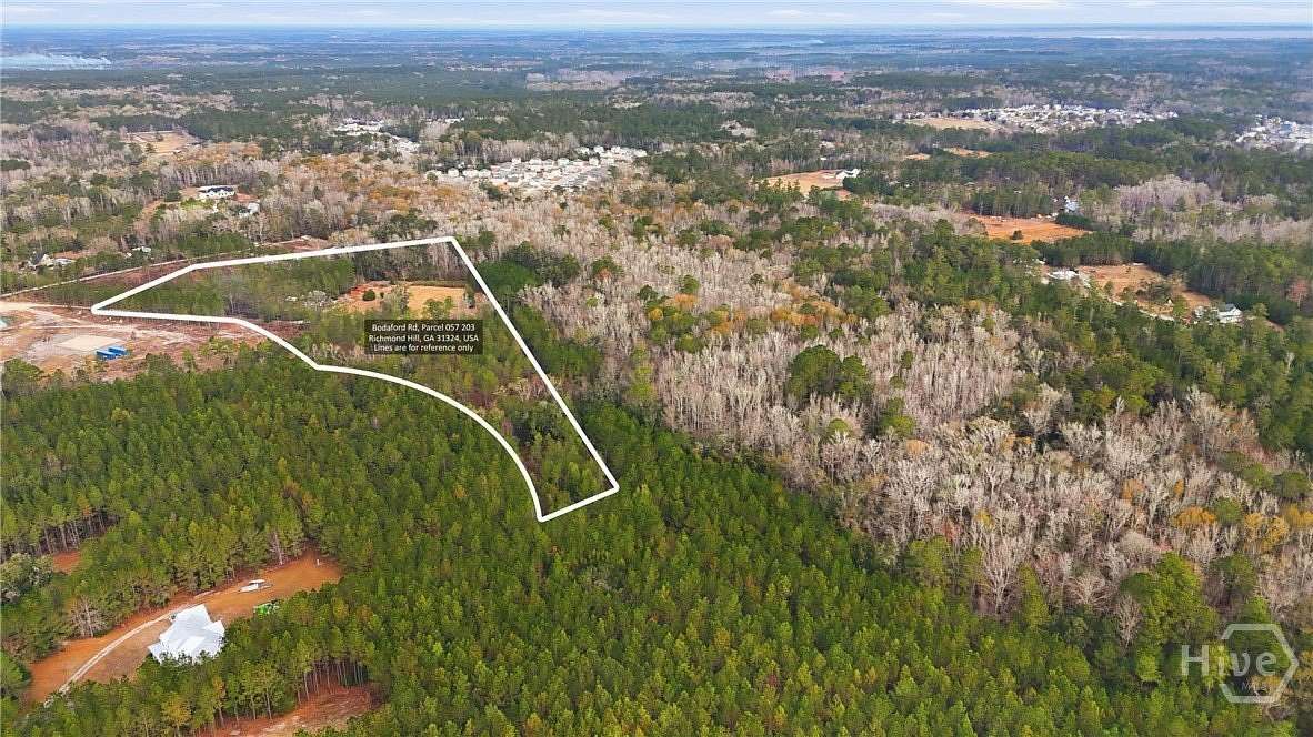 10.3 Acres of Recreational & Residential Land for Sale in Richmond Hill, Georgia