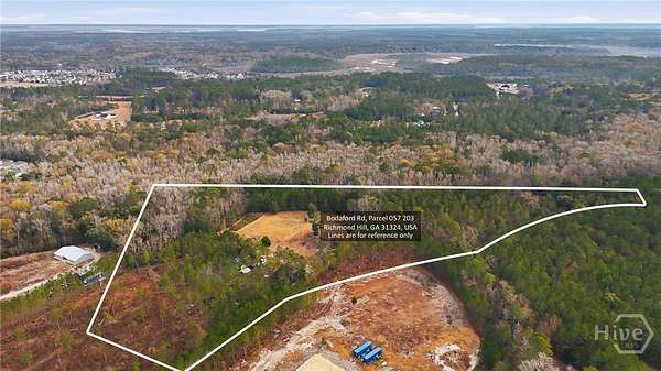 10.3 Acres of Recreational & Residential Land for Sale in Richmond Hill, Georgia